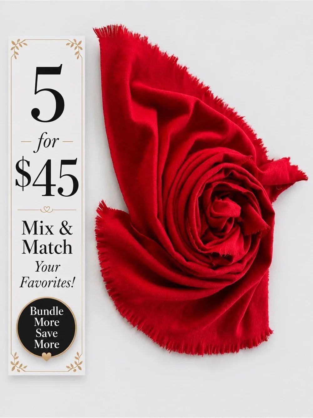 🎉5 for $45🎉 NWT Banana Republic scarf red